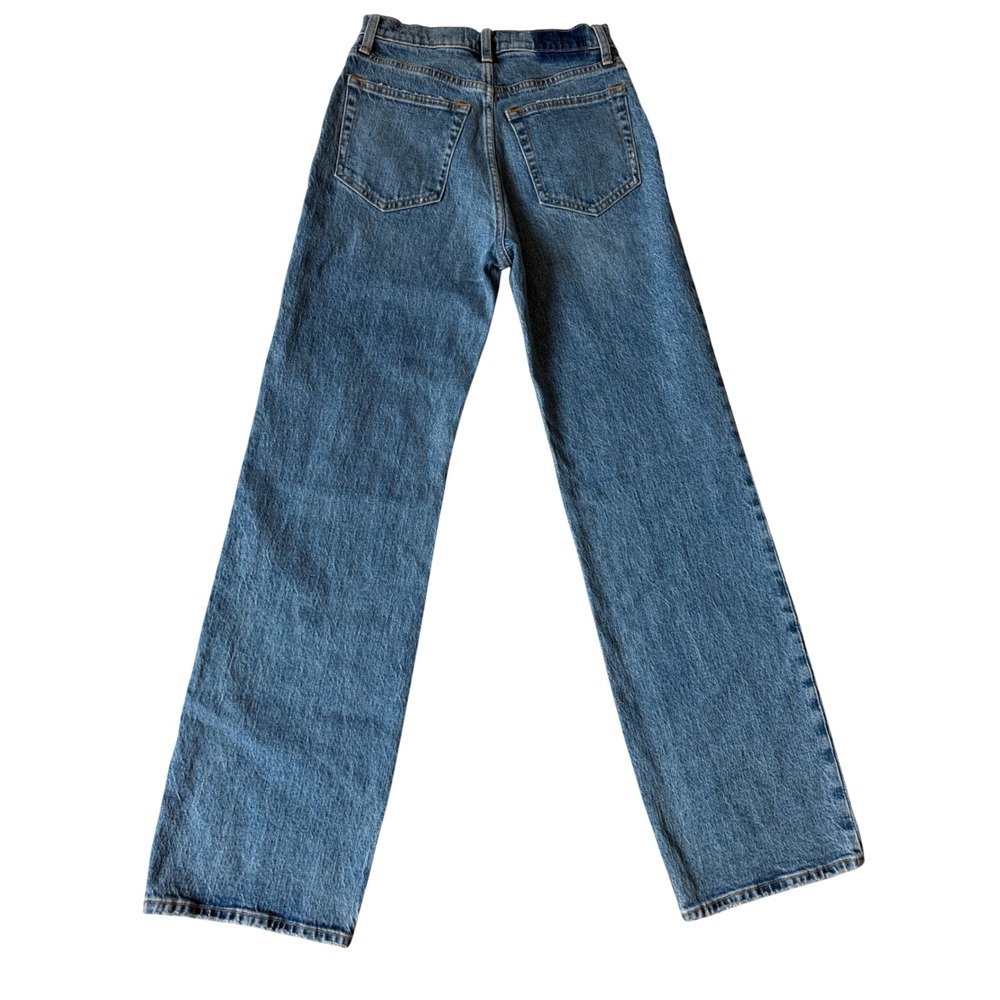 Abercrombie & Fitch Jeans Relaxed 90s High Rise NEW Blue 26 - Picture 3 of 11